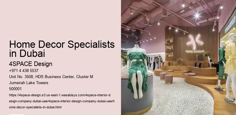 Home Decor Specialists in Dubai