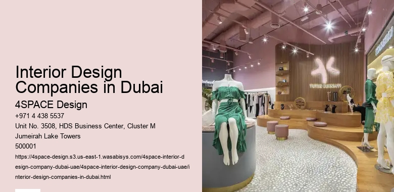 Interior Design Companies in Dubai