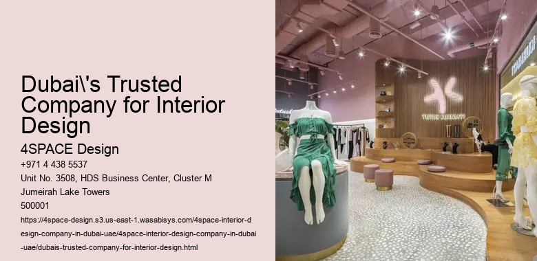 Dubai's Trusted Company for Interior Design