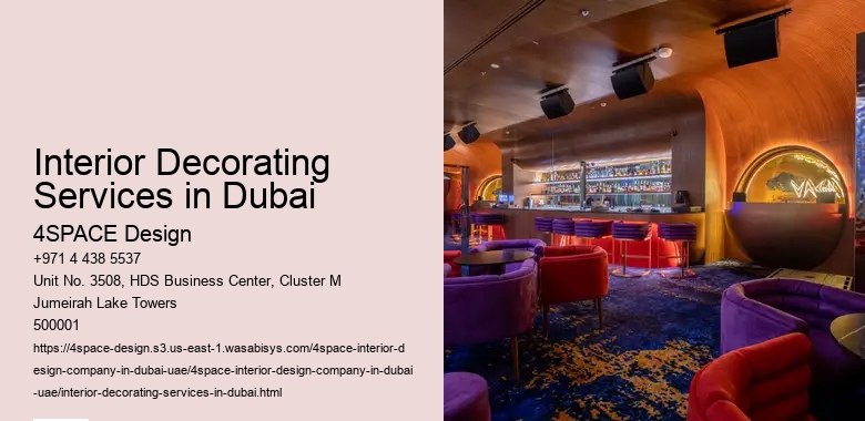 Interior Decorating Services in Dubai
