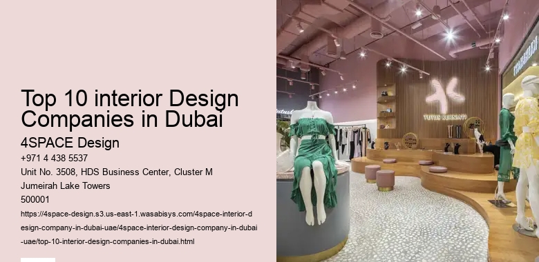 Top 10 interior Design Companies in Dubai