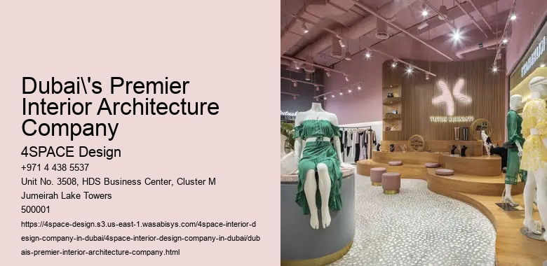 Dubai's Premier Interior Architecture Company