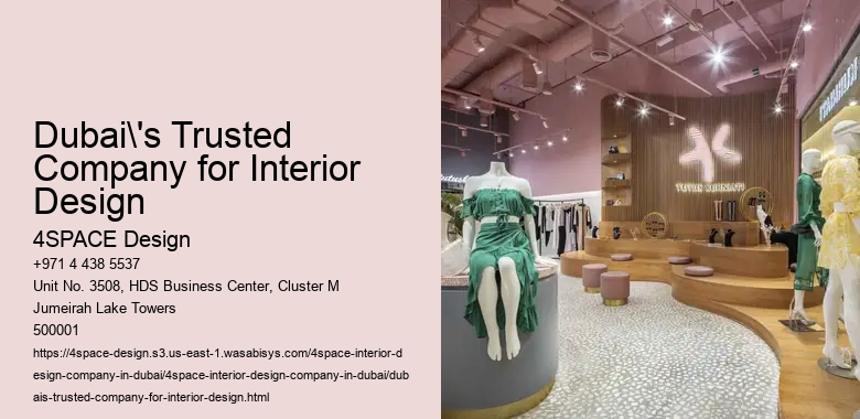 Dubai's Trusted Company for Interior Design